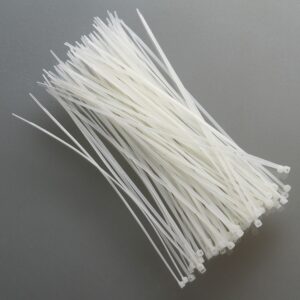 CORREA PLASTICA DE AMARRE 400 X 7.6 MM2 BLANCO